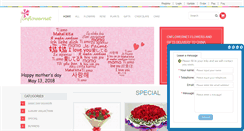 Desktop Screenshot of cnflowernet.com