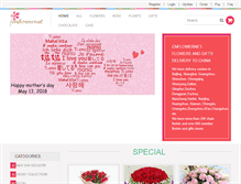 Tablet Screenshot of cnflowernet.com